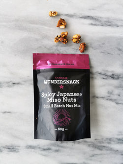 KAMIKAZE: spicy, savoury and sweet blend of roasted peanuts and almonds